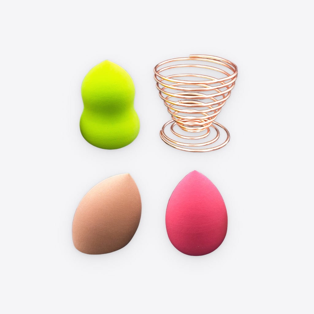 3 makeup sponges set