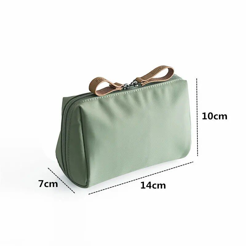 chic waterproof nylon cosmetic bag
