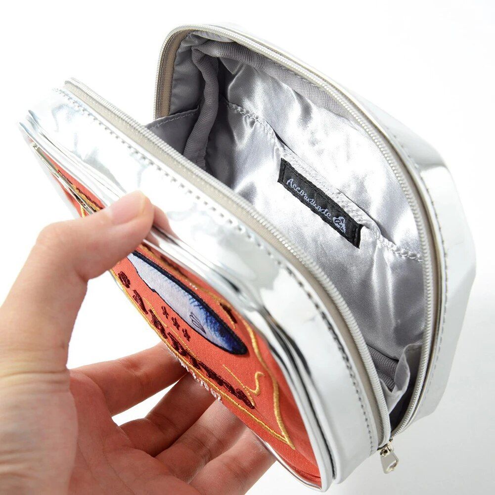 cute sardine can waterproof cosmetic bag