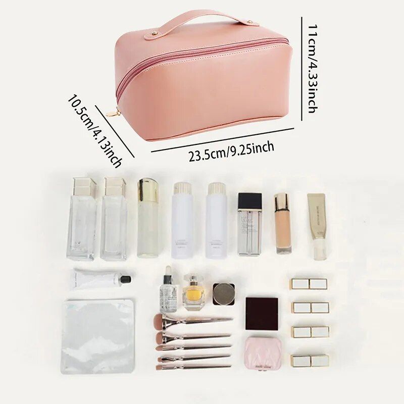 large capacity travel cosmetic bag