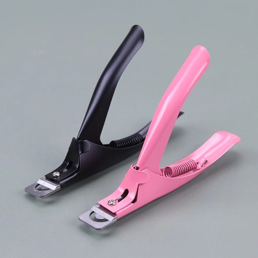 luxury stainless steel nail clipper for acrylic & gel nails precision trimming manicure tool