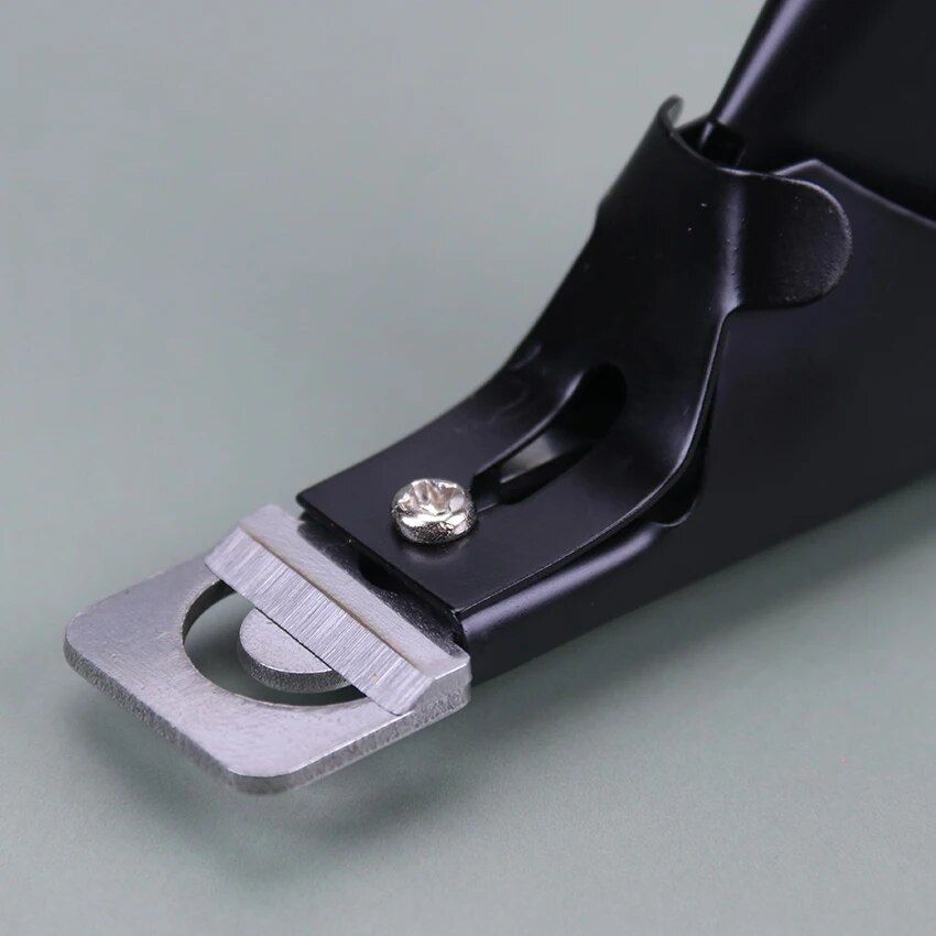 luxury stainless steel nail clipper for acrylic & gel nails precision trimming manicure tool