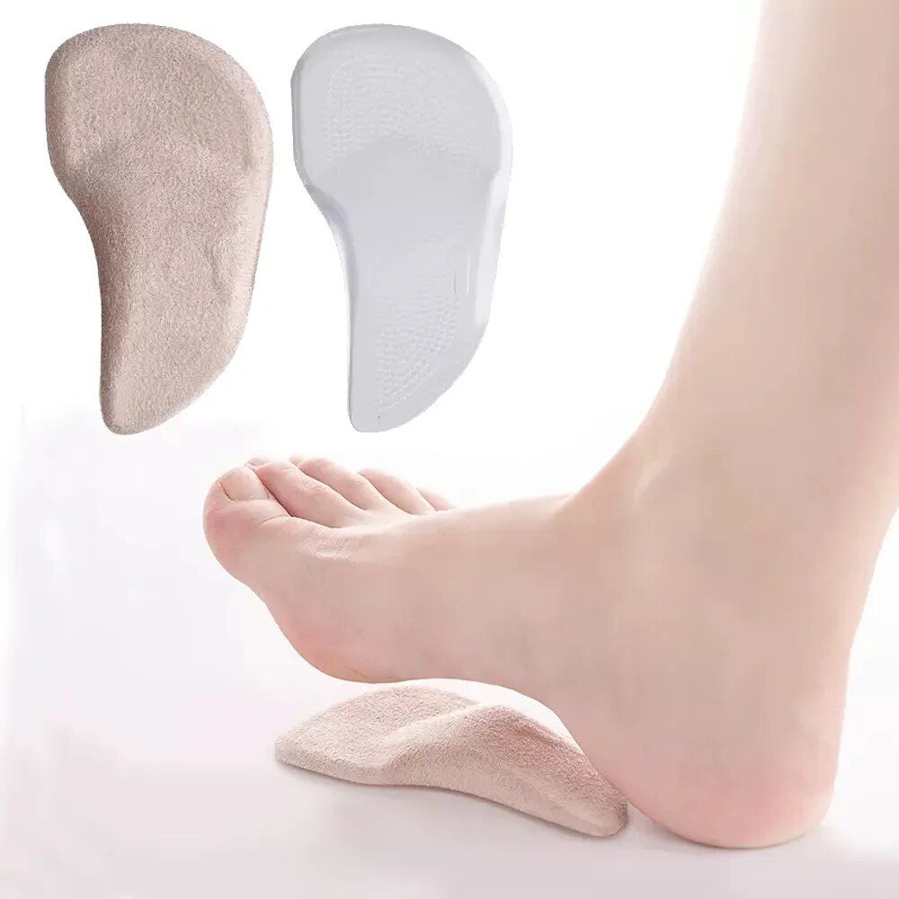 comfort gel orthopedic insoles arch support for flat feet & plantar fasciitis relief