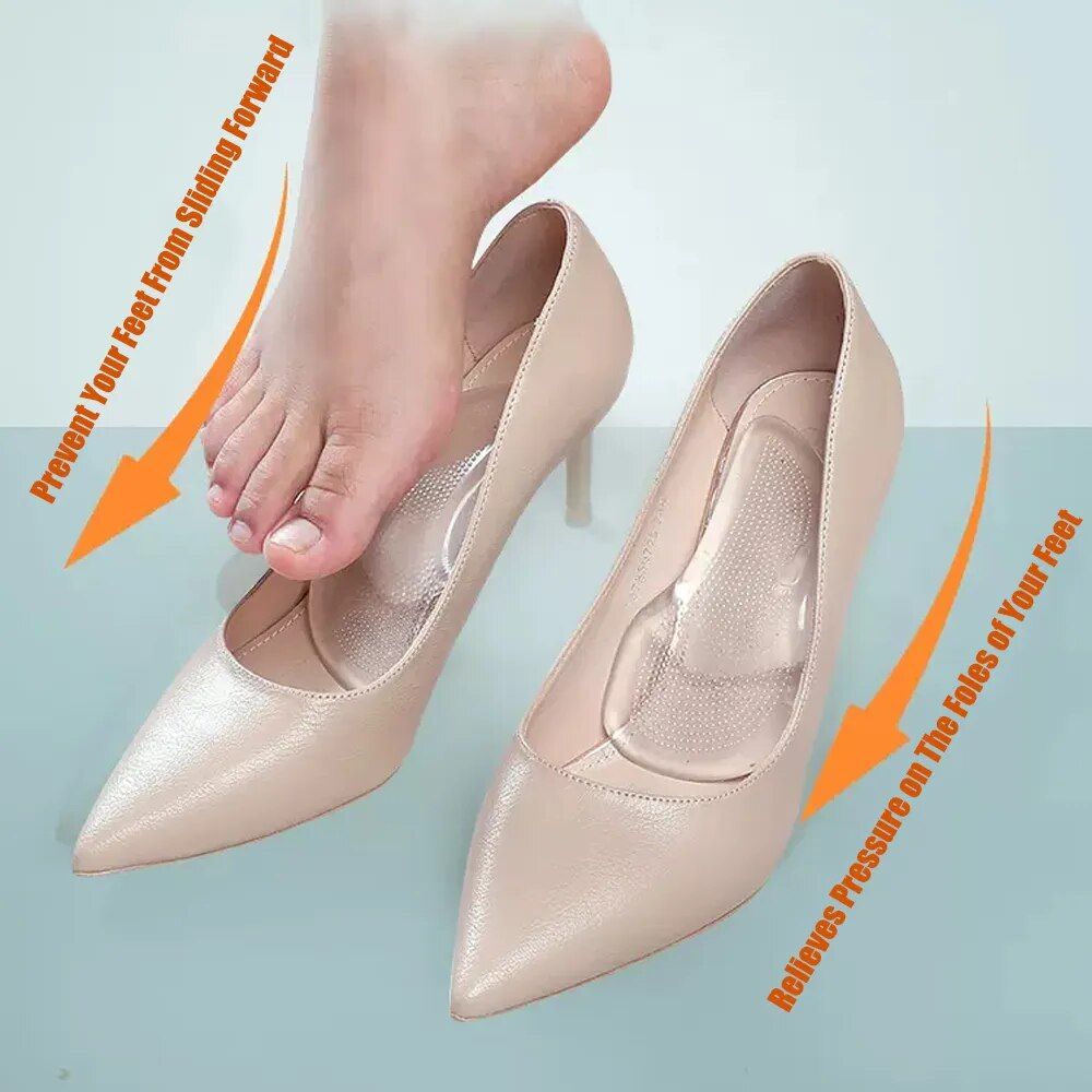 comfort gel orthopedic insoles arch support for flat feet & plantar fasciitis relief