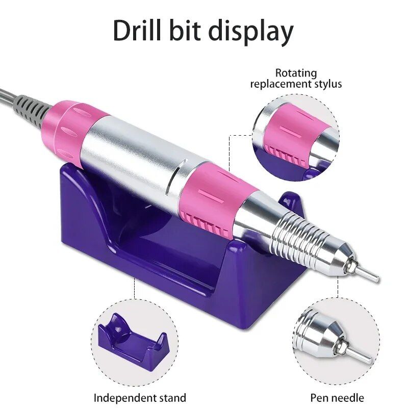 35000rpm electric nail drill professional manicure machine