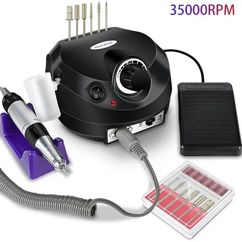 35000rpm electric nail drill professional manicure machine