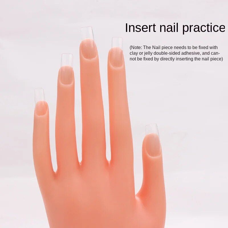 flexible positioning silicone left hand