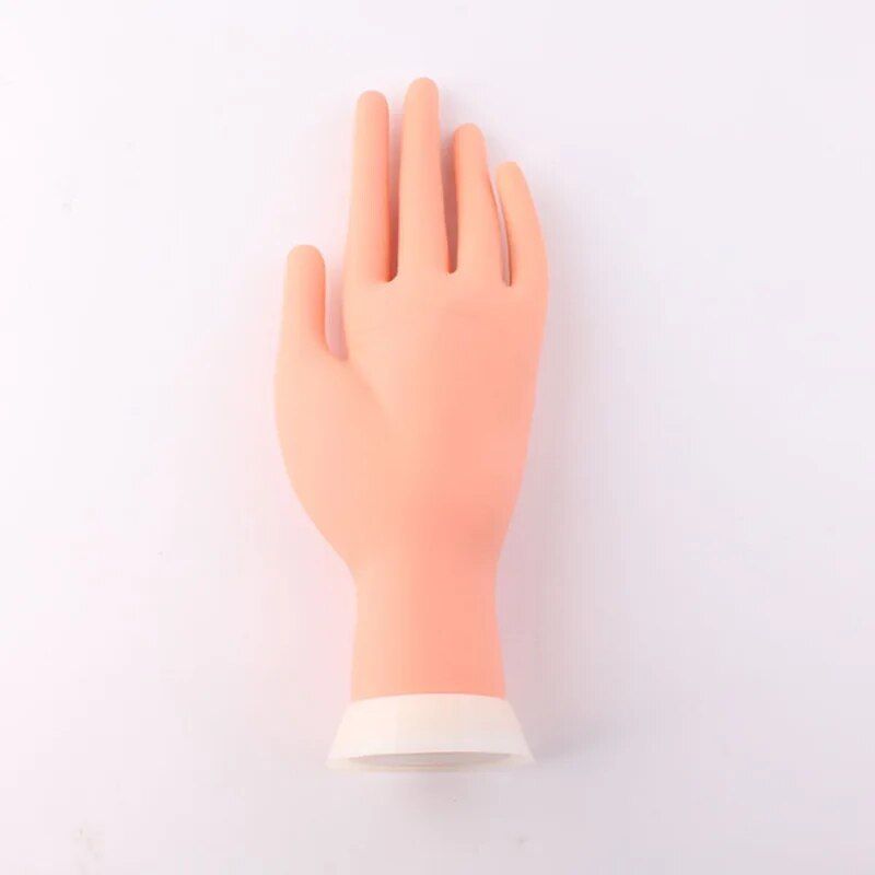 flexible positioning silicone left hand