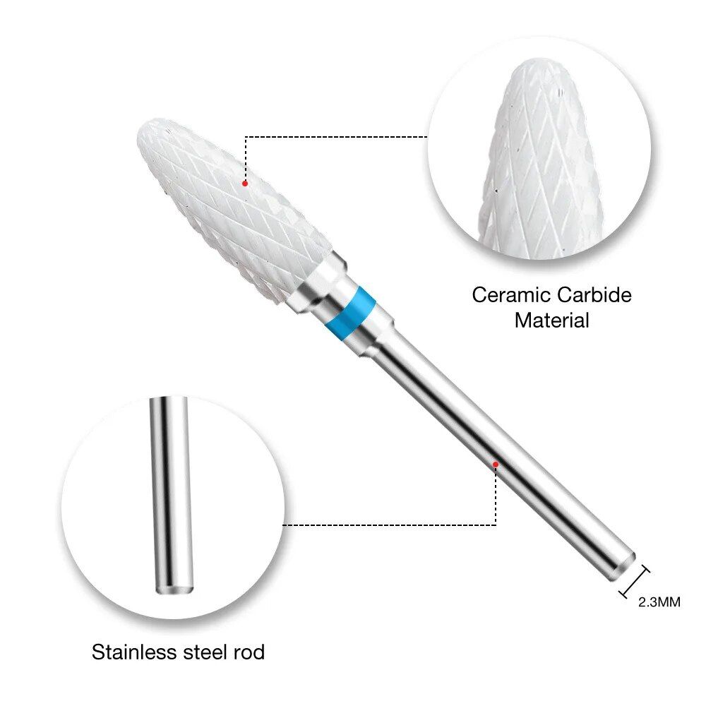 ceramic tungsten nail drill bits
