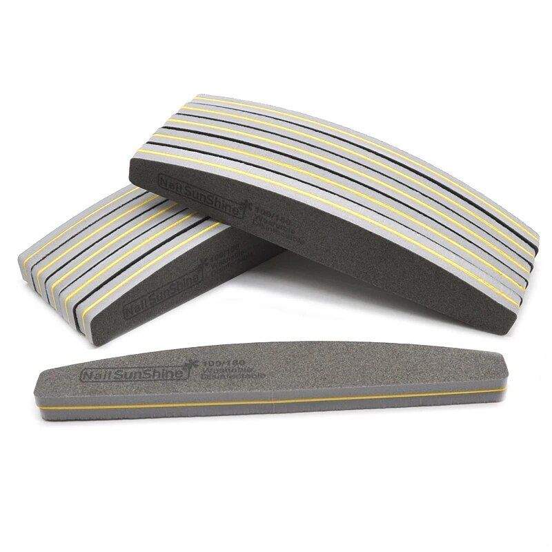3/5/10pcs nail sponge file buffer