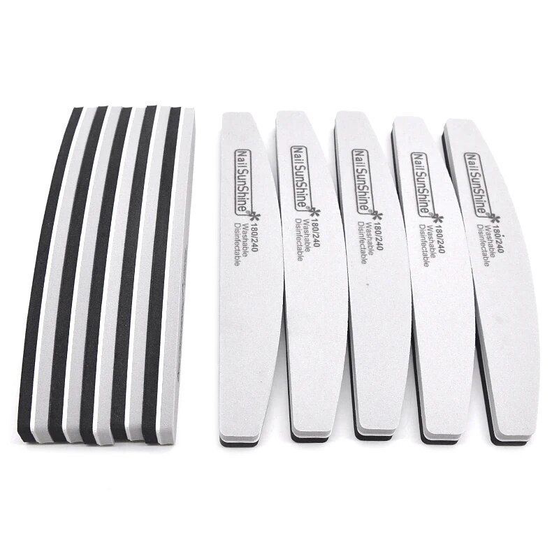 3/5/10pcs nail sponge file buffer