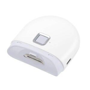 portable electric nail clipper with light & automatic grinder