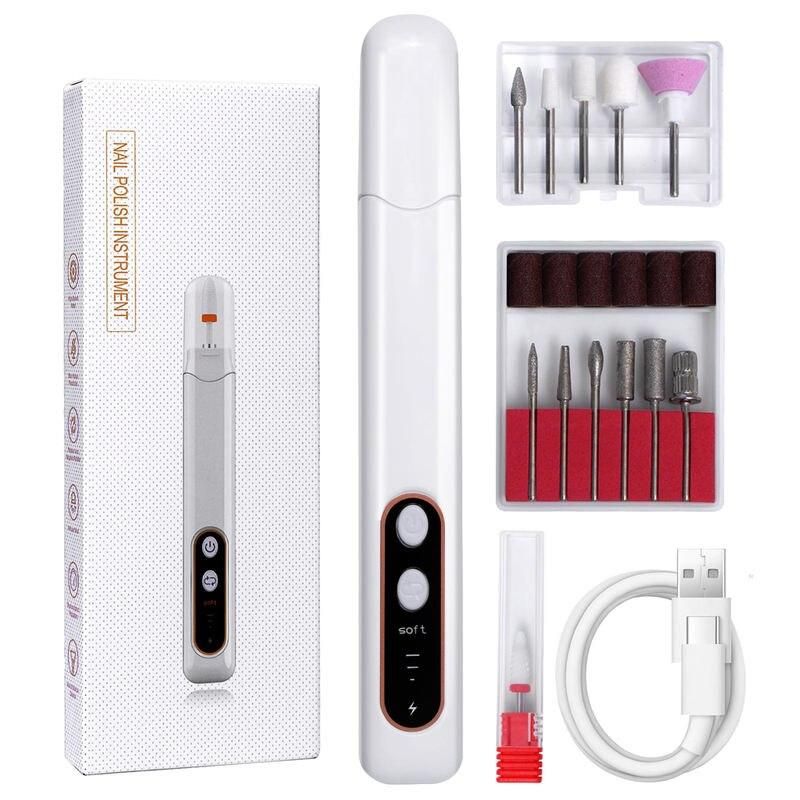 professional cordless nail drill machine with manicure tool set