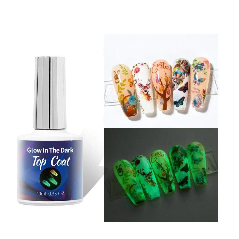 luminous uv gel nail polish top coat