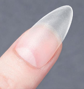 120pcs matte almond oval sculpted press on nail tips