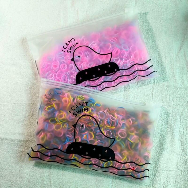 colorful elastic hair bands for girls disposable rubber bands for ponytails & hairstyles