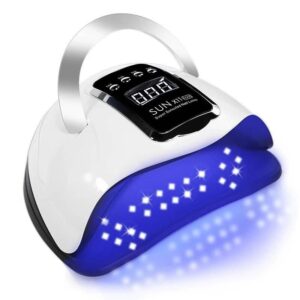 280w high efficiency uv/led nail dryer lamp with smart sensor and 4 timer settings