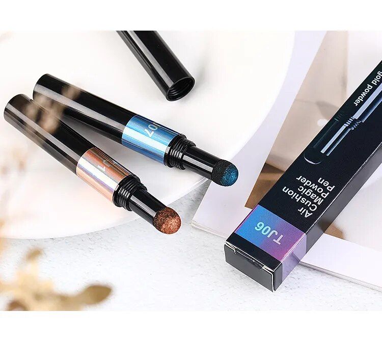 chrome magic nail art glitter powder pen