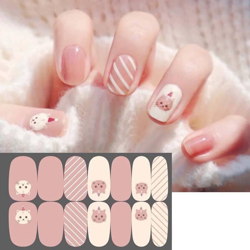 chic & easy self adhesive nail art stickers