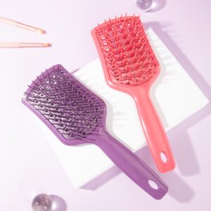 anti static air cushion hairbrush for tangle free styling