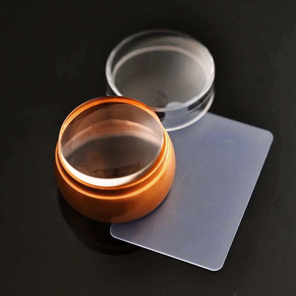 deluxe silicone nail art stamper