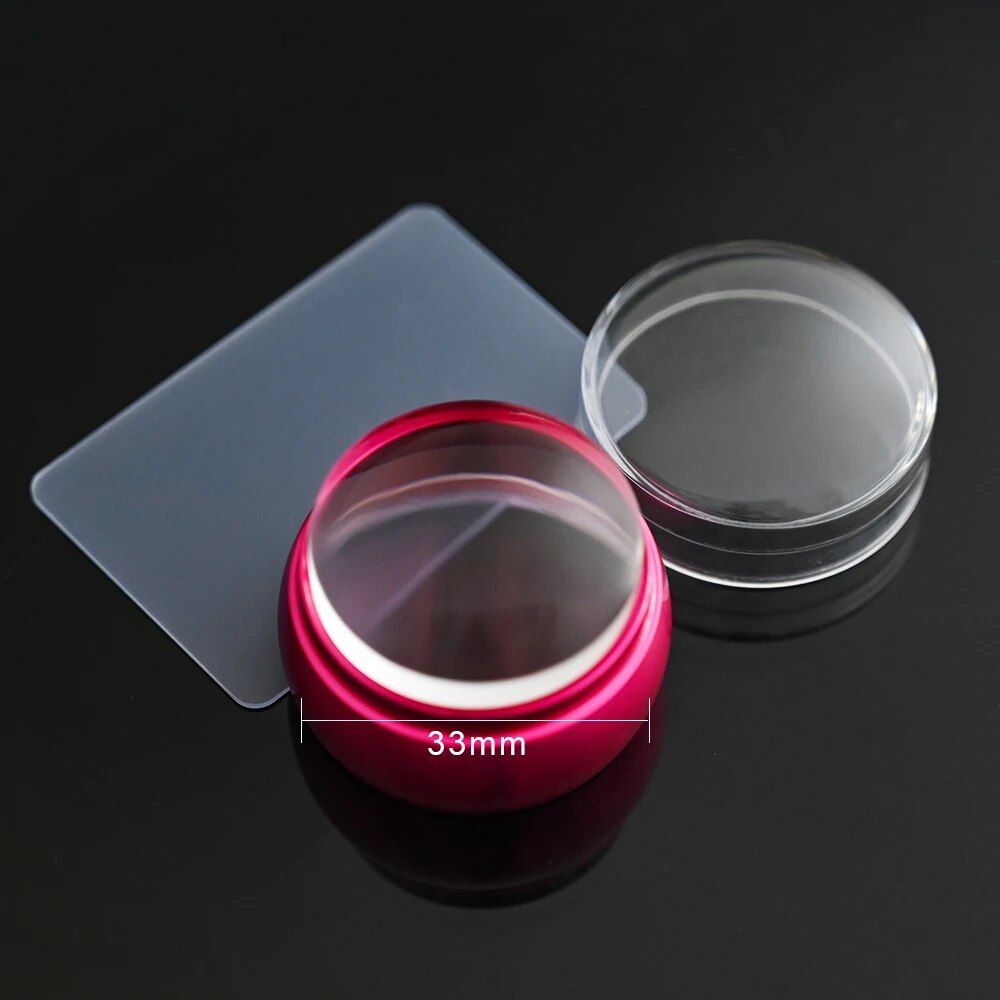 deluxe silicone nail art stamper