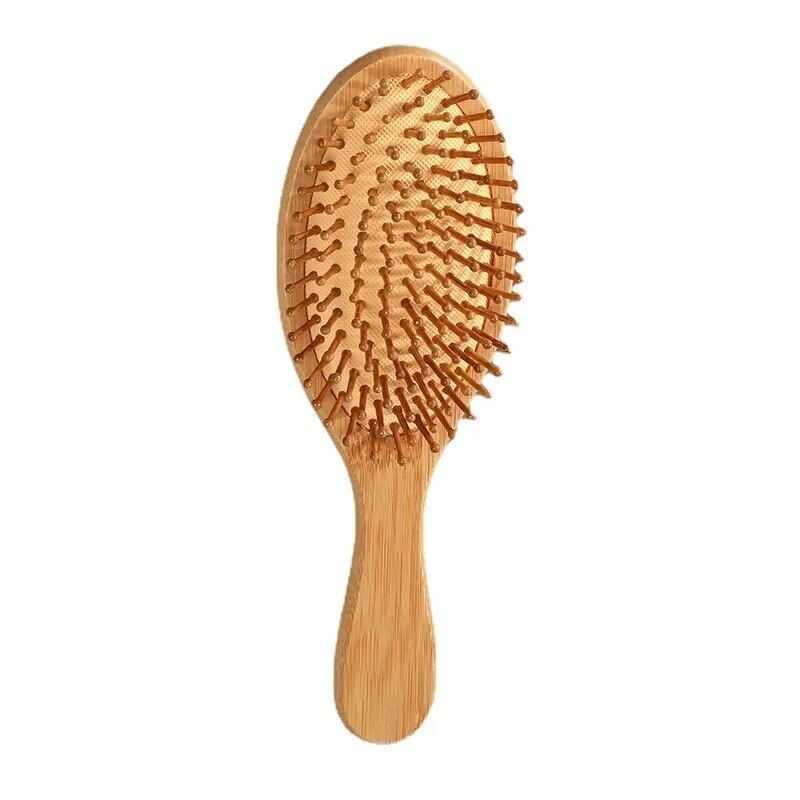 professional bamboo air cushion hairbrush for scalp massage & hair care