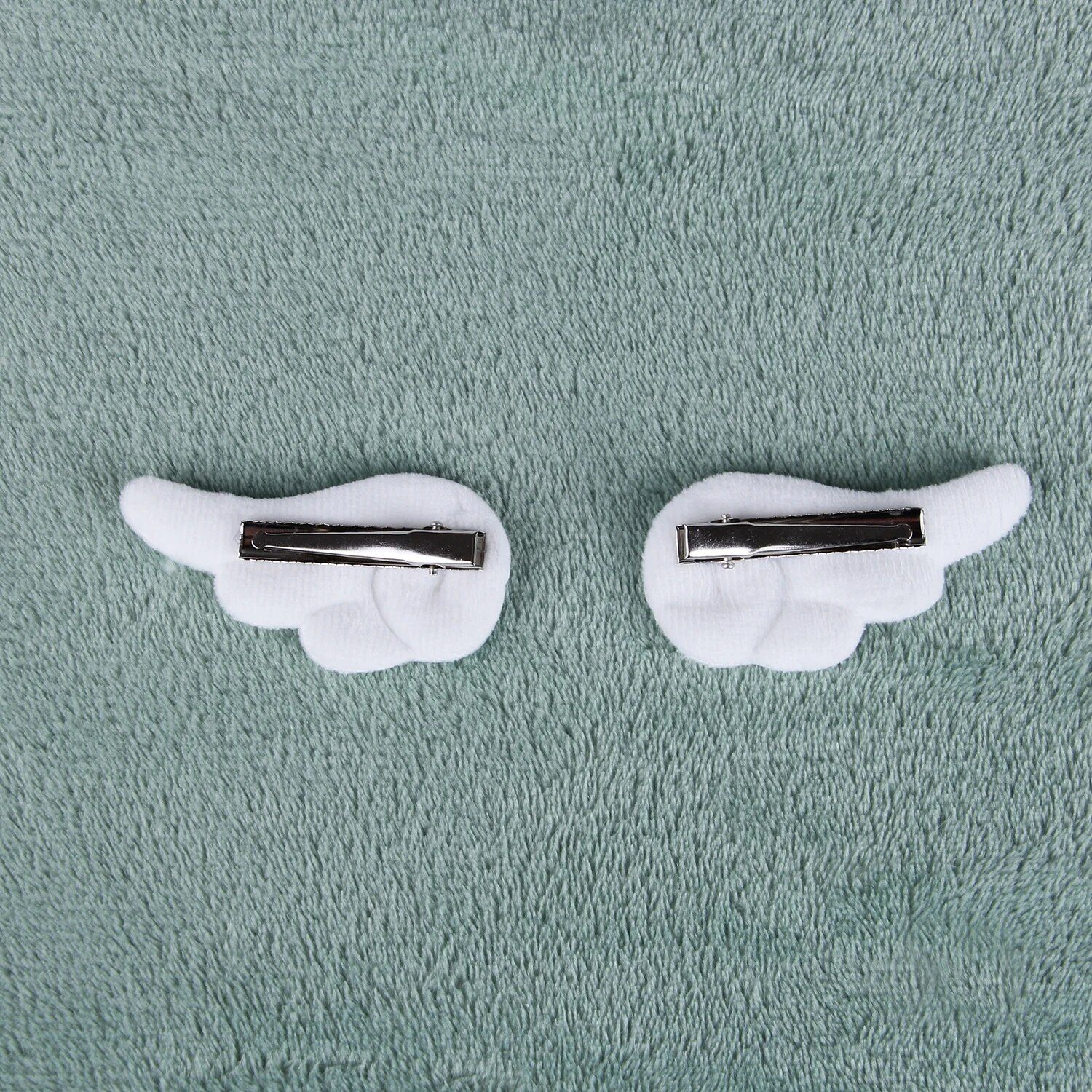 angelic sakura cosplay hairpin plush wings headdress for women