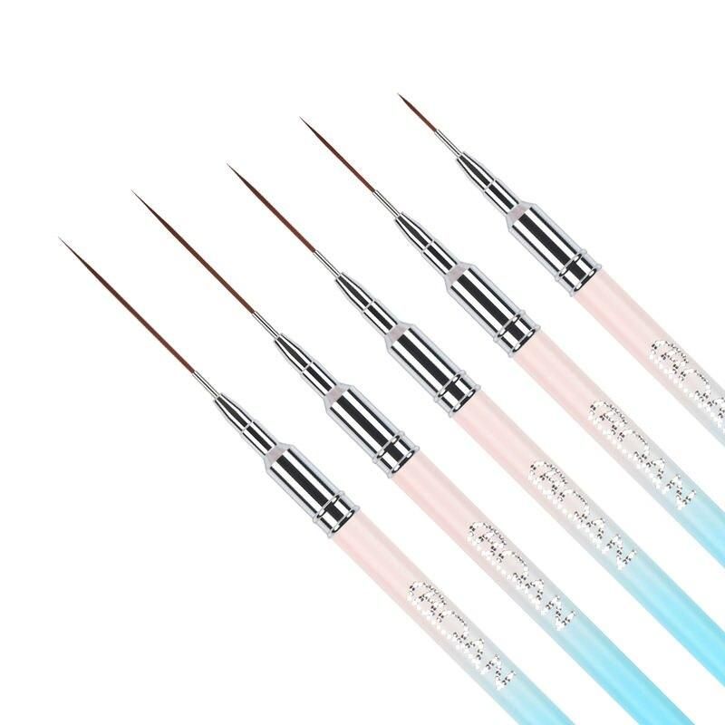 premium gel nail art liner brush set