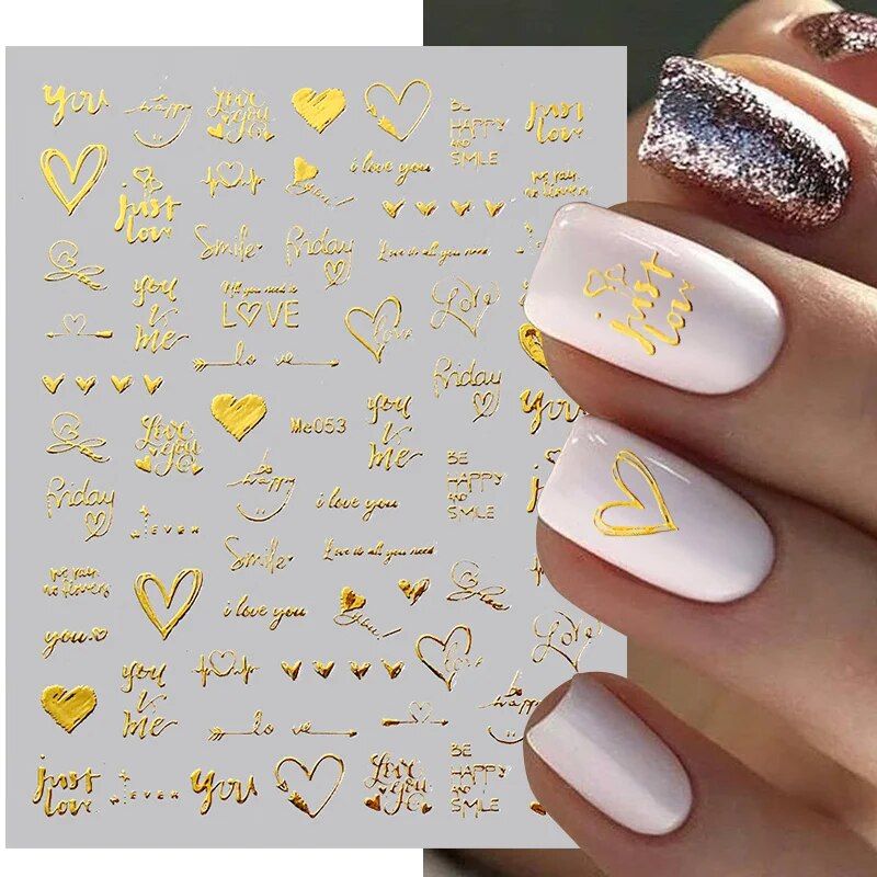 3d nail art stickers