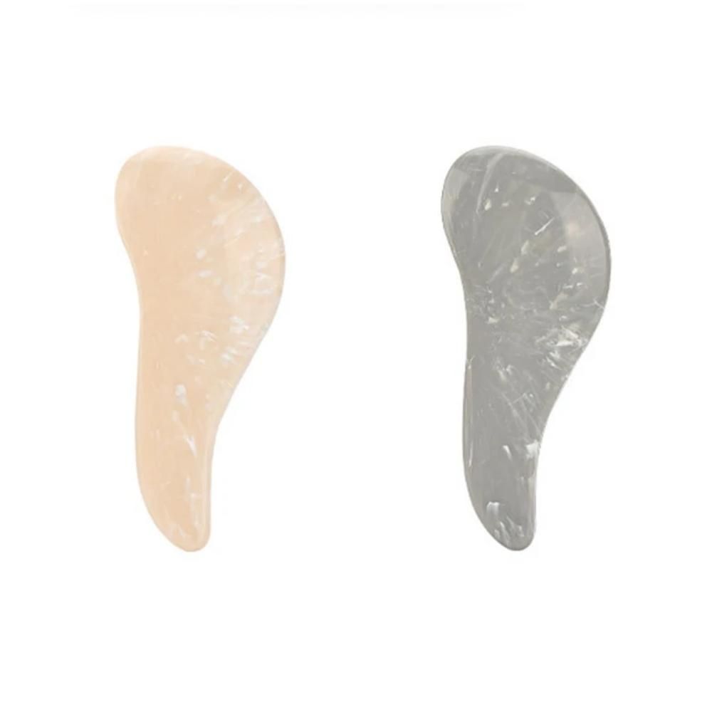 elegant marbled anti static detangling hair comb