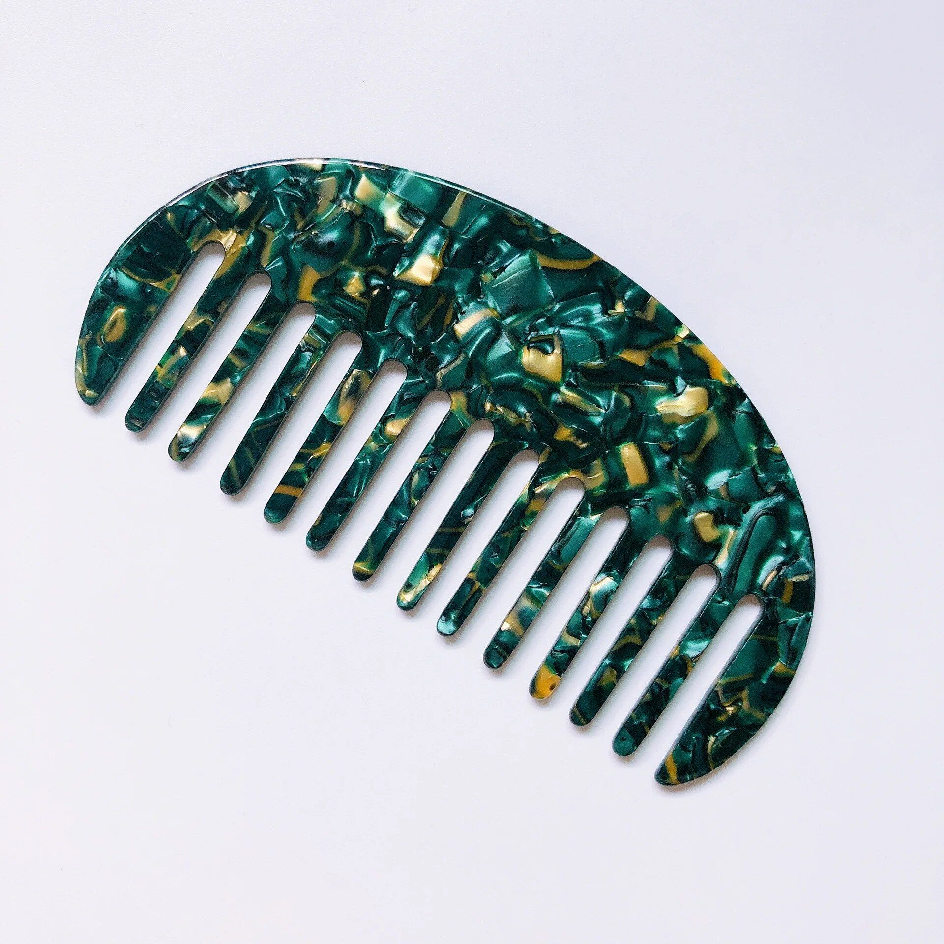 colorful anti static massage hair comb perfect for travel and salon styling