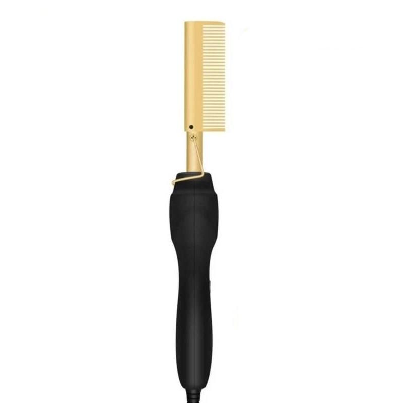 electric tourmaline ceramic curling & haircutting comb